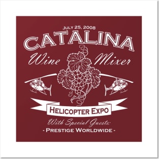 Catalina Wine Mixer - Helicopter Expo Posters and Art